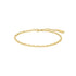 Gold Paper Clip Chain Bracelet